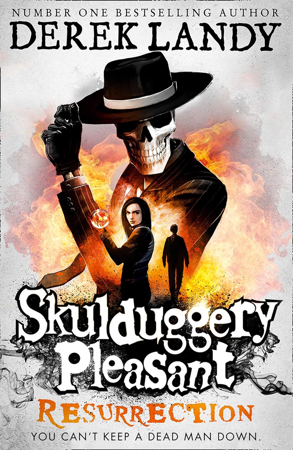 Derek Landy: Skulduggery Pleasant: Resurrection (2017, HarperCollins Publishers Limited, HarperCollinsChildren’sBooks)