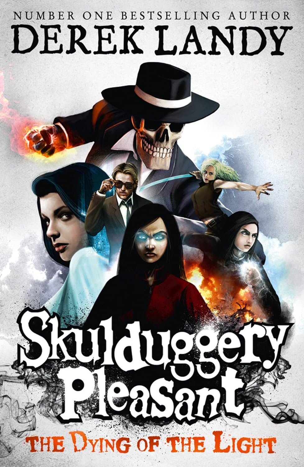 Derek Landy: Skulduggery Pleasant: The dying of the light (2014, HarperCollins UK)