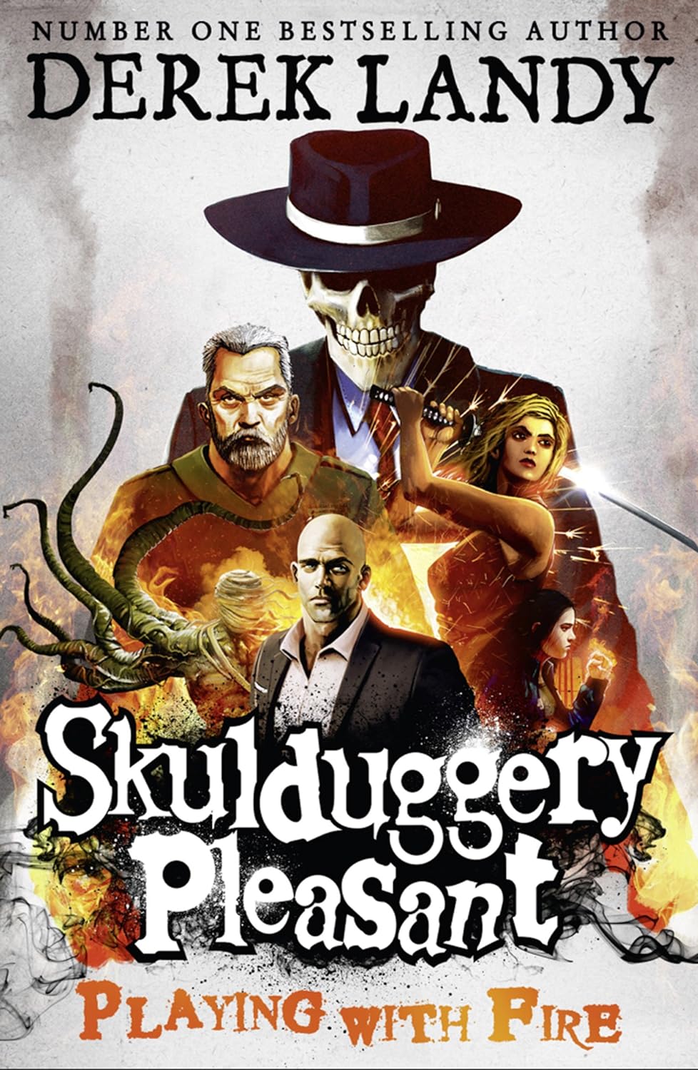 Derek Landy: Skulduggery Pleasant: Playing with Fire (Hardcover, 2009, HarperCollins Publishers)