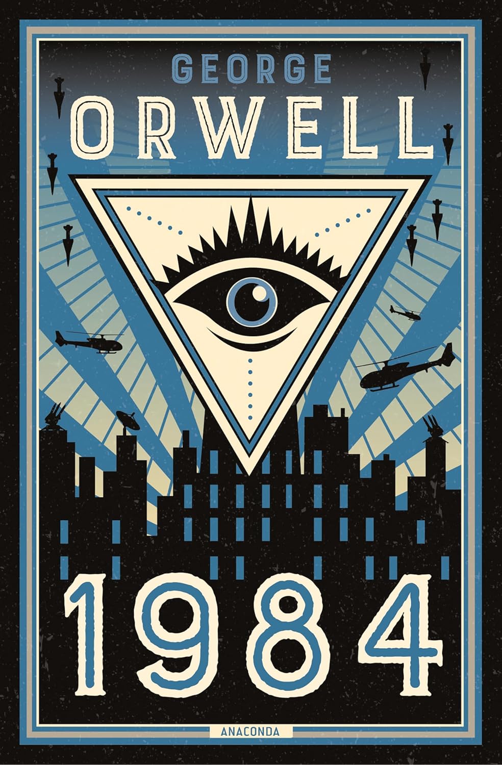 George Orwell: 1984 (German language, 2021, Anaconda Verlag)