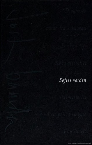 Jostein Gaarder: Sofies verden (Norwegian language, 1998, Aschehoug)